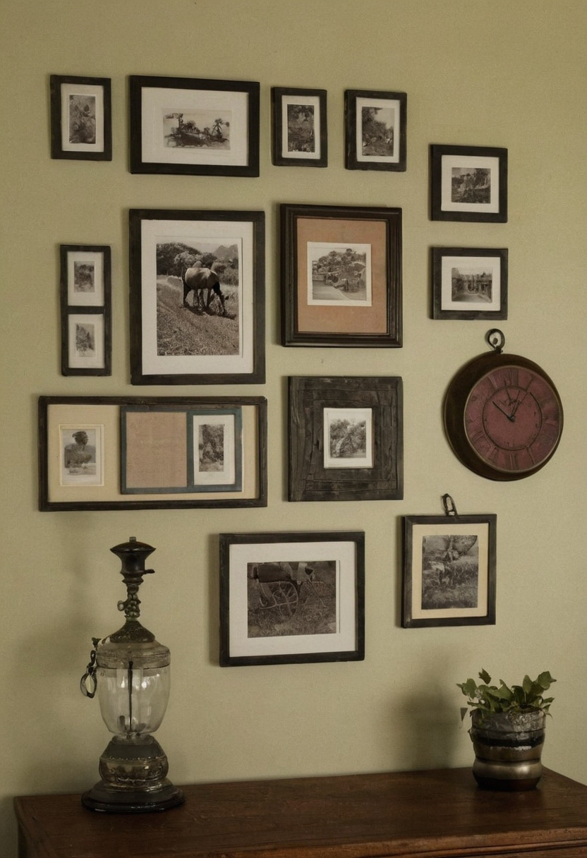 What does the renter-friendly $800 gallery wall cost item by item editorial visual